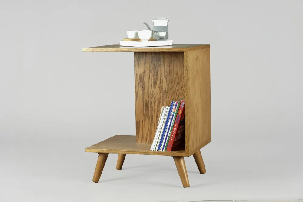 Wooden side table